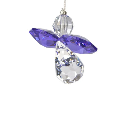 CGAT Woodstock Chimes Crystal Guardian Angel Amethyst 0