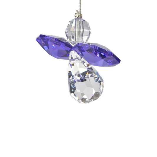 CGAT Woodstock Chimes Crystal Guardian Angel Amethyst 0