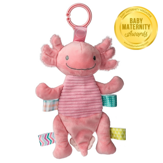 41620 Mary Meyer Taggies Lizzy Axolotl Crinkie – 9″