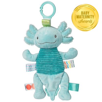 41621 Mary Meyer Taggies Fizzy Axolotl Crinkie – 9″