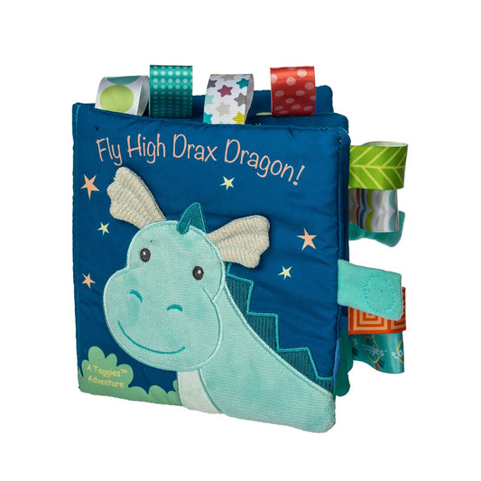 41648 Mary Meyer Taggies Drax Dragon Soft Book – 6×6″