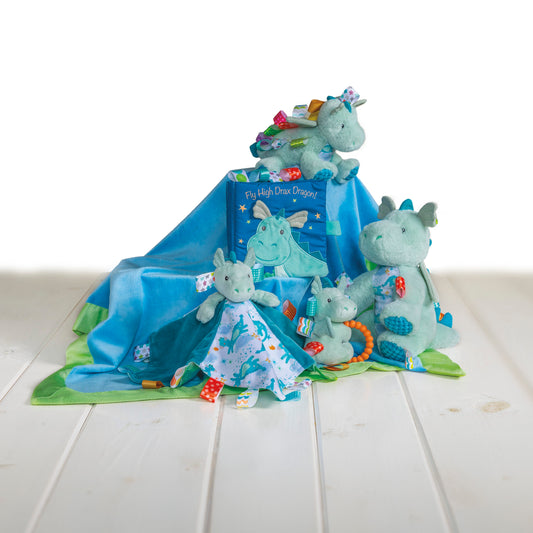 41648 Mary Meyer Taggies Drax Dragon Soft Book – 6×6″