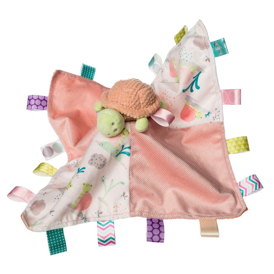 41683 Mary Meyer Taggies Tippy Turtle Character Blanket – 13×13″