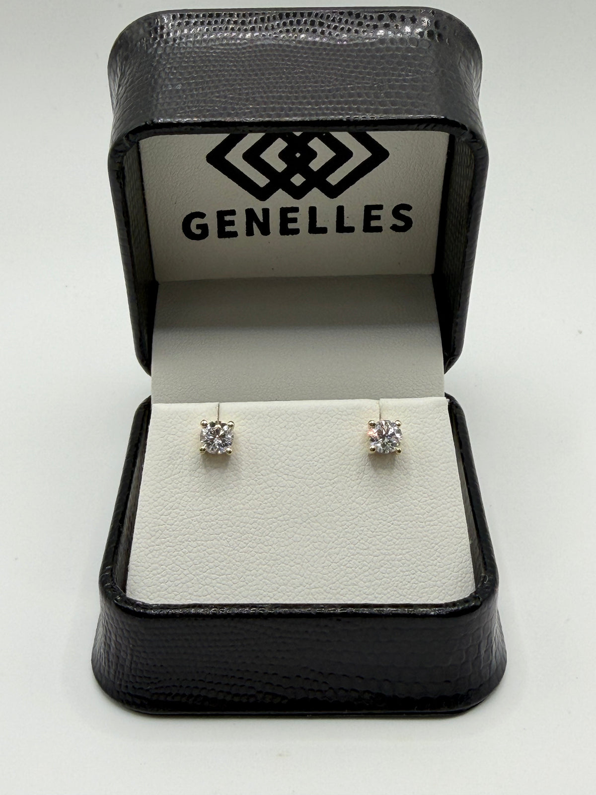 EM1006S-050-LD 14K 1/2CTW Lab Grown Diamond VS+ F+ Screwback Earrings