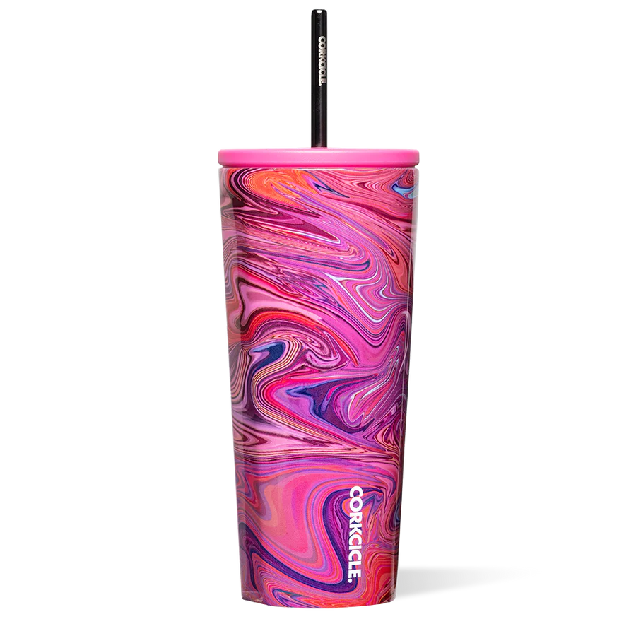 Corkcicle 24oz Cold Cup Tumbler in Lava Lamp