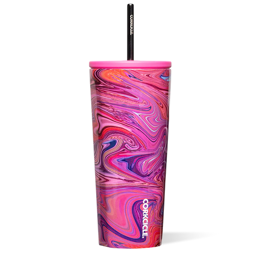 Corkcicle 24oz Cold Cup Tumbler in Lava Lamp