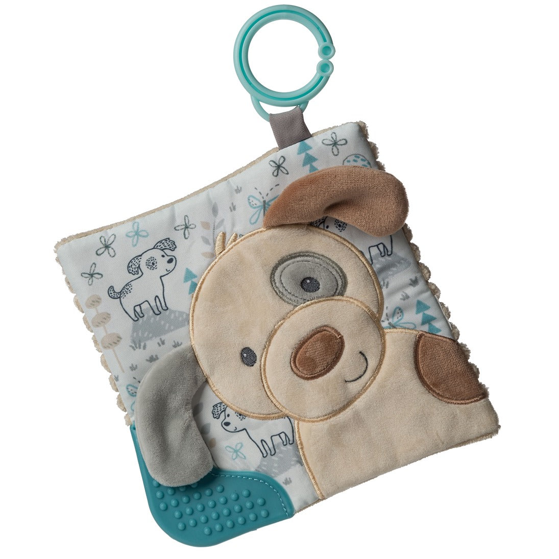 44661 Mary Meyer Sparky Puppy Crinkle Teether – 6×6″