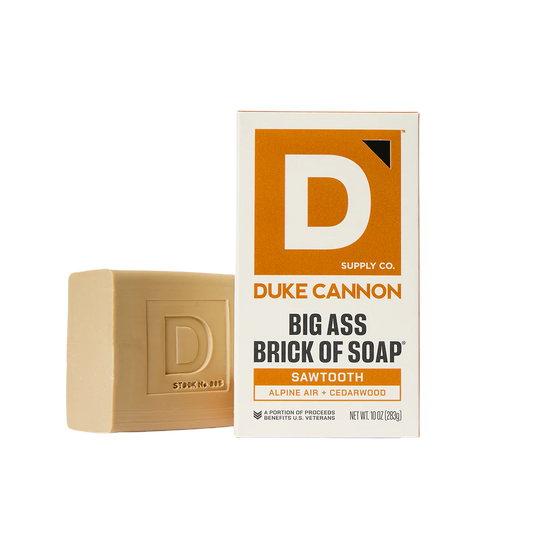 Duke Cannon Big Ass Brick of Soap - Sawtooth Apline Air + Cedarwood
