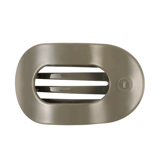Teleties Large Flat Round Hair Clip - Sage It Ain't So
