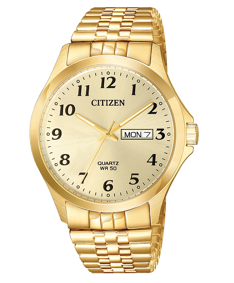 Citizen Men's Gold Tone Quartz WR50 Watch