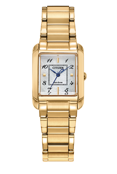 Ladies Citizen Eco-Drive Gold Tone Watch