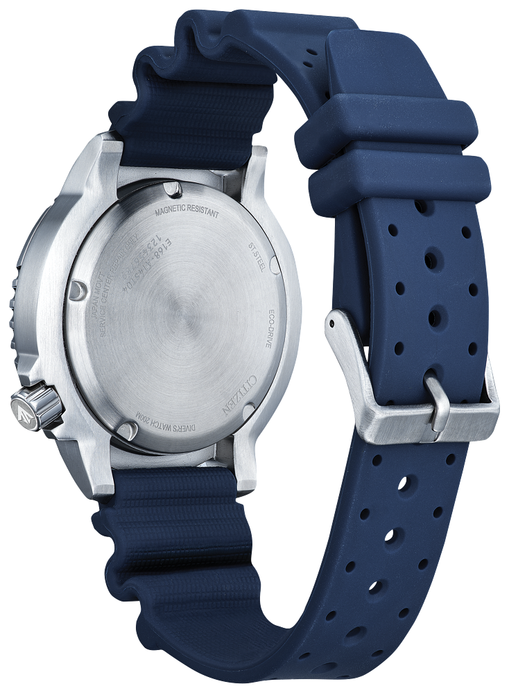 Men's Citizen Orange & Blue Eco-Drive Promaster Dive Watch