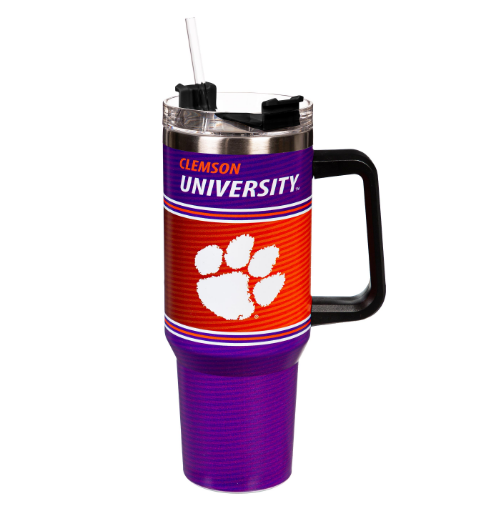Clemson University Stainless Steel 40oz Cup