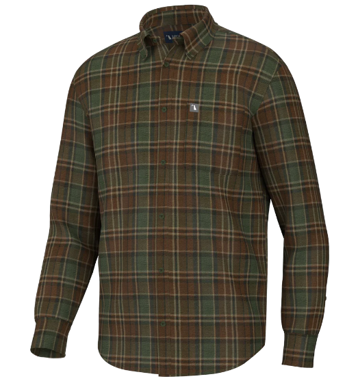 Local Boy Frazer Stretch Flannel - Rust
