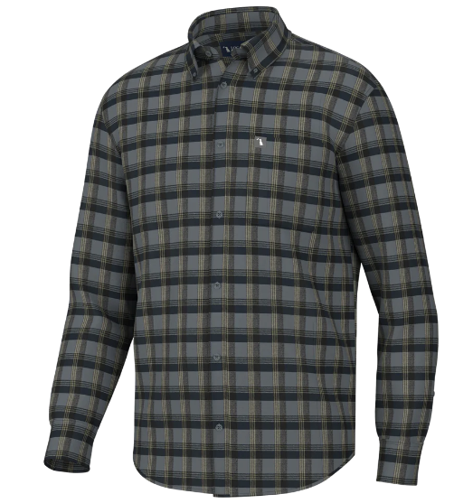 Local Boy Shaffer Flannel - Charcoal & Sage