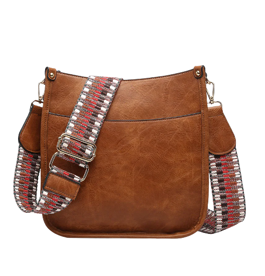 Chloe Vegan Crossbody in Brown