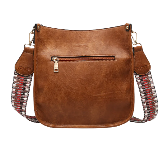 Chloe Vegan Crossbody in Brown