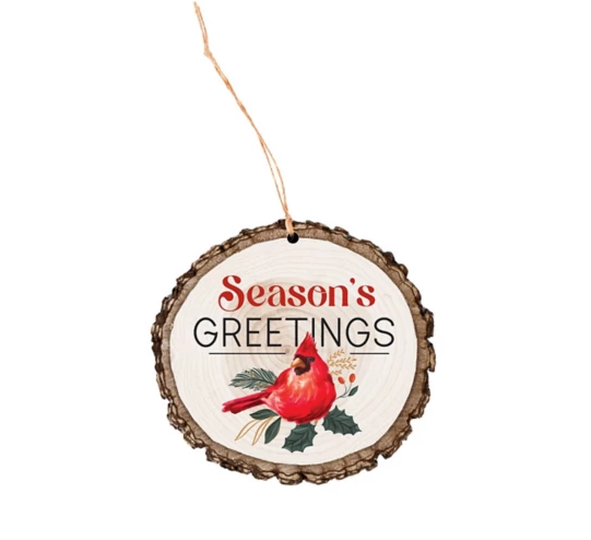 Seasons Greeting Ornament