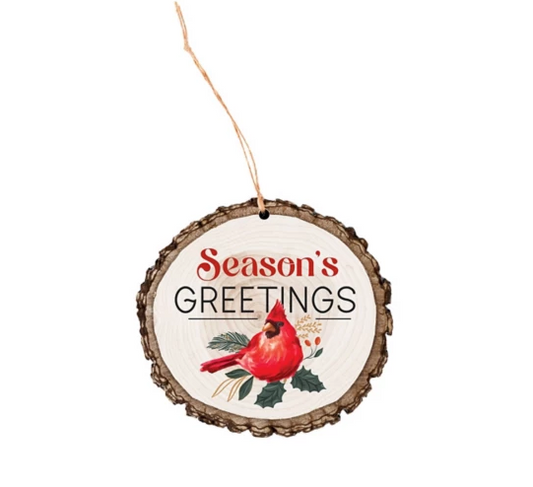 Seasons Greeting Ornament