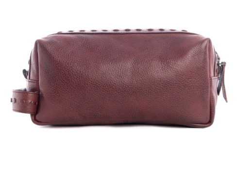 Roff Trail Toiletries Bag In Red Russet
