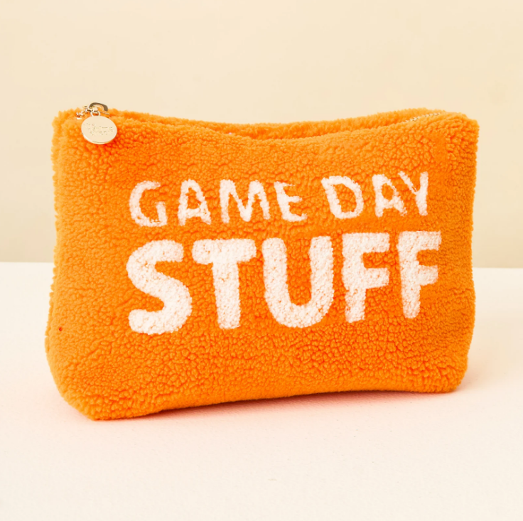Game Day Teddy Pouch - Orange
