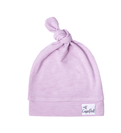Copper Pearl Top Knot Hat 5-18 Months - Lily