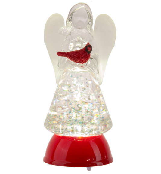 LED Light Up Cardinal Mini Shimmer