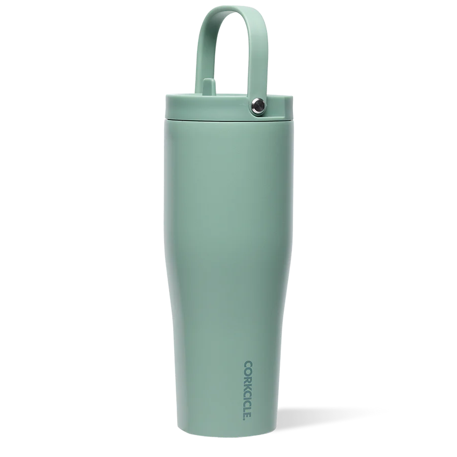 Corkcicle 30oz Go Cup XL in Gloss White