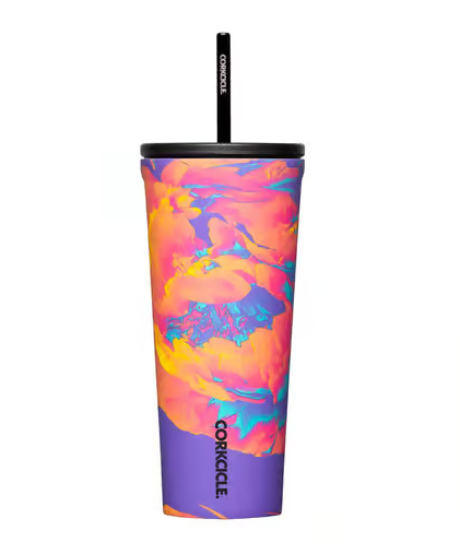 Corkcicle 24oz Cold Cup Tumbler in Super Bloom