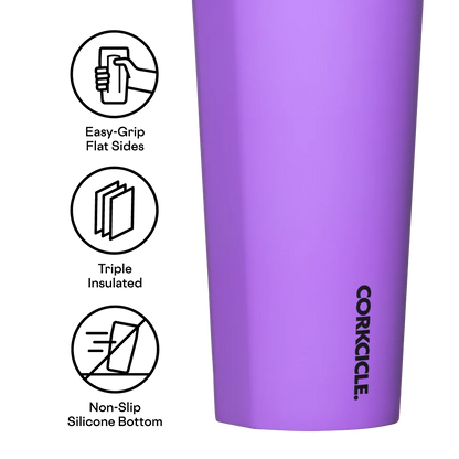 Corkcicle 24oz Cold Cup Tumbler in Varsity Purple
