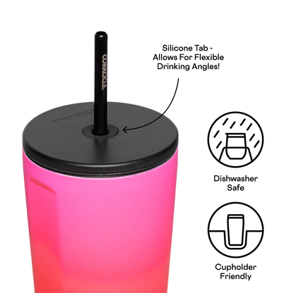 Corkcicle 24oz Cold Cup Tumbler in Sangria