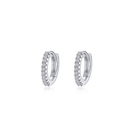 Lafonn 10mm .18CTW Huggie Hoop Earrings