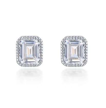 BE008AMP00 Lafonn Birthstone Solitaire Stud Earrings