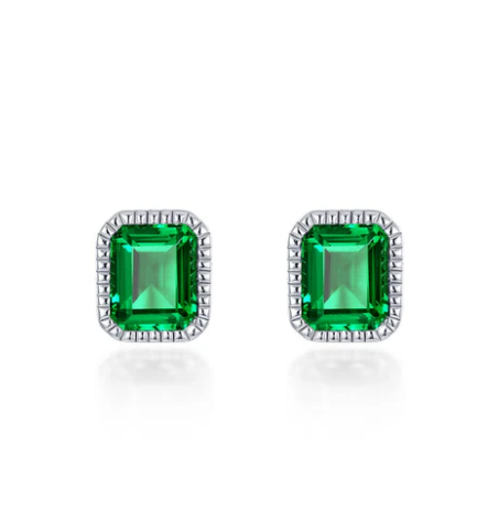 BE008AMP00 Lafonn Birthstone Solitaire Stud Earrings