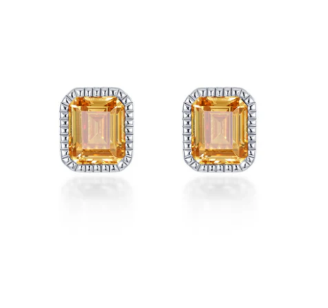 BE008AMP00 Lafonn Birthstone Solitaire Stud Earrings