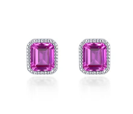 BE008AMP00 Lafonn Birthstone Solitaire Stud Earrings