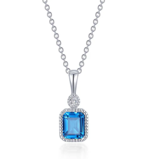 BP009 Lafonn .91CTW Simulated Diamond Birthstone Necklace
