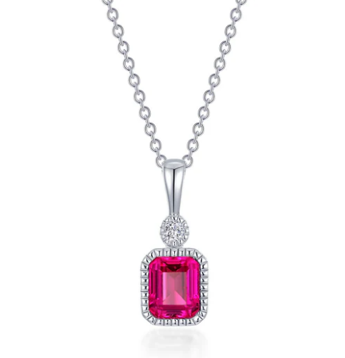 BP009 Lafonn .91CTW Simulated Diamond Birthstone Necklace