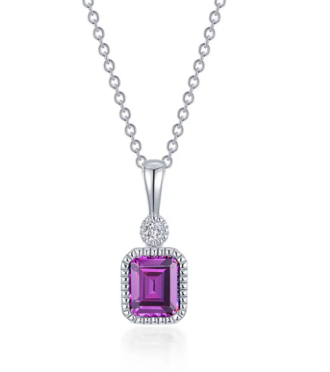 BP009 Lafonn .91CTW Simulated Diamond Birthstone Necklace