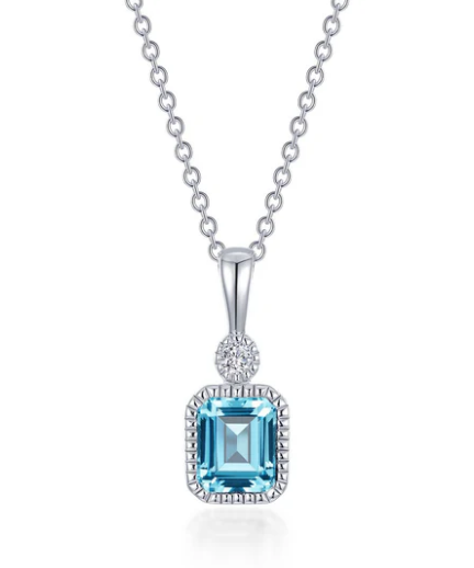 BP009 Lafonn .91CTW Simulated Diamond Birthstone Necklace