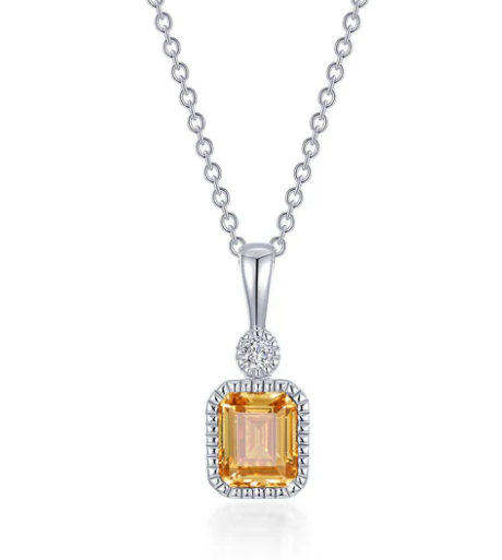 BP009 Lafonn .91CTW Simulated Diamond Birthstone Necklace