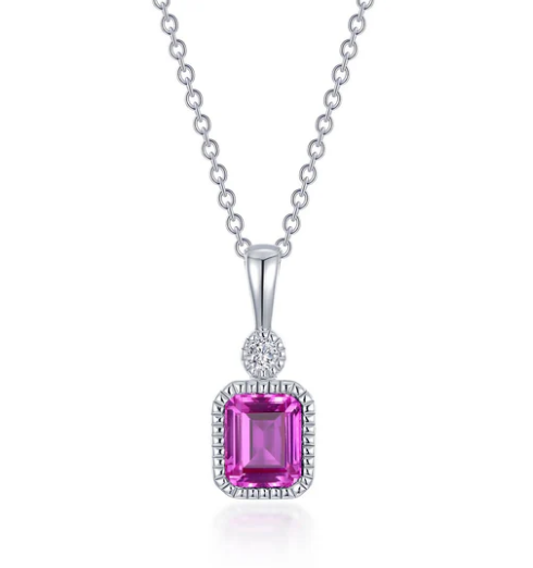 BP009 Lafonn .91CTW Simulated Diamond Birthstone Necklace