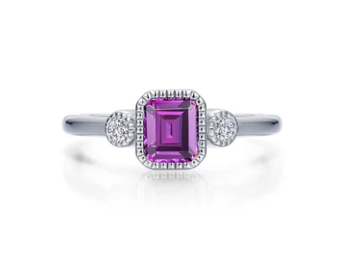 BR006 Lafonn .98CTW Lab Grown Diamond Birthstone Ring