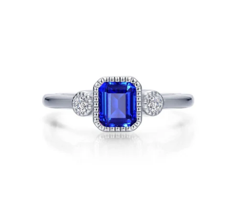 BR006 Lafonn .98CTW Lab Grown Diamond Birthstone Ring
