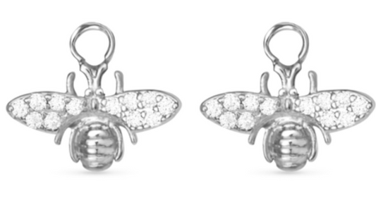 50778/50712 Amanda Blu CZ Bee Earring Charms