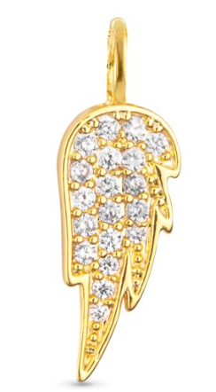 50783/50717 Amanda Blu CZ Angel Wing Charm