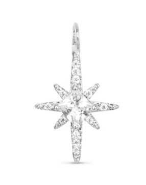 50771 Amanda Blu CZ North Star Charm