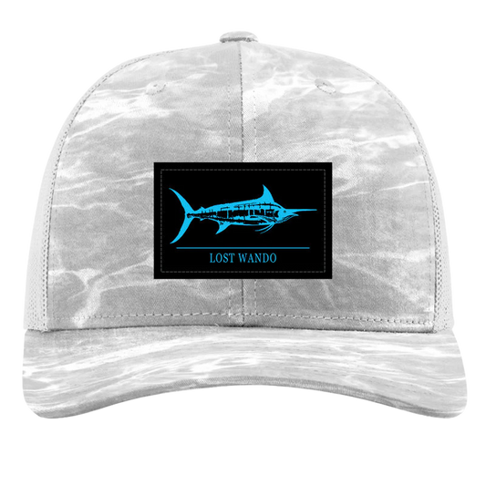 Lost Wando Marlin Woven Patch - Mossy Oak & Light Grey