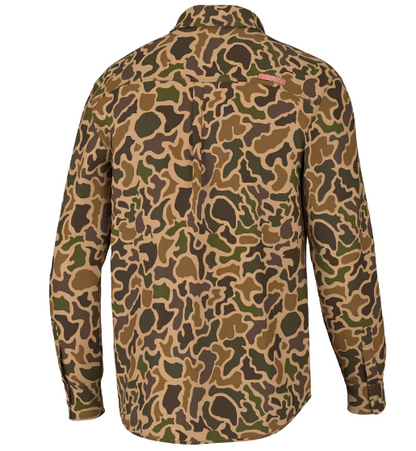 Local Boy Sportman's Shacket - Old School Camo