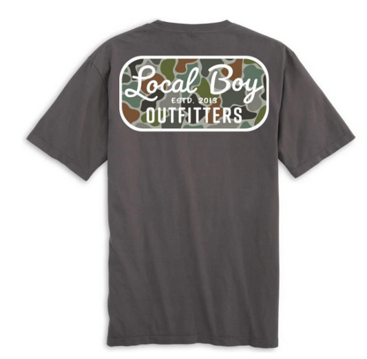 Local Boy Retro Patch Short Sleeve T-Shirt
